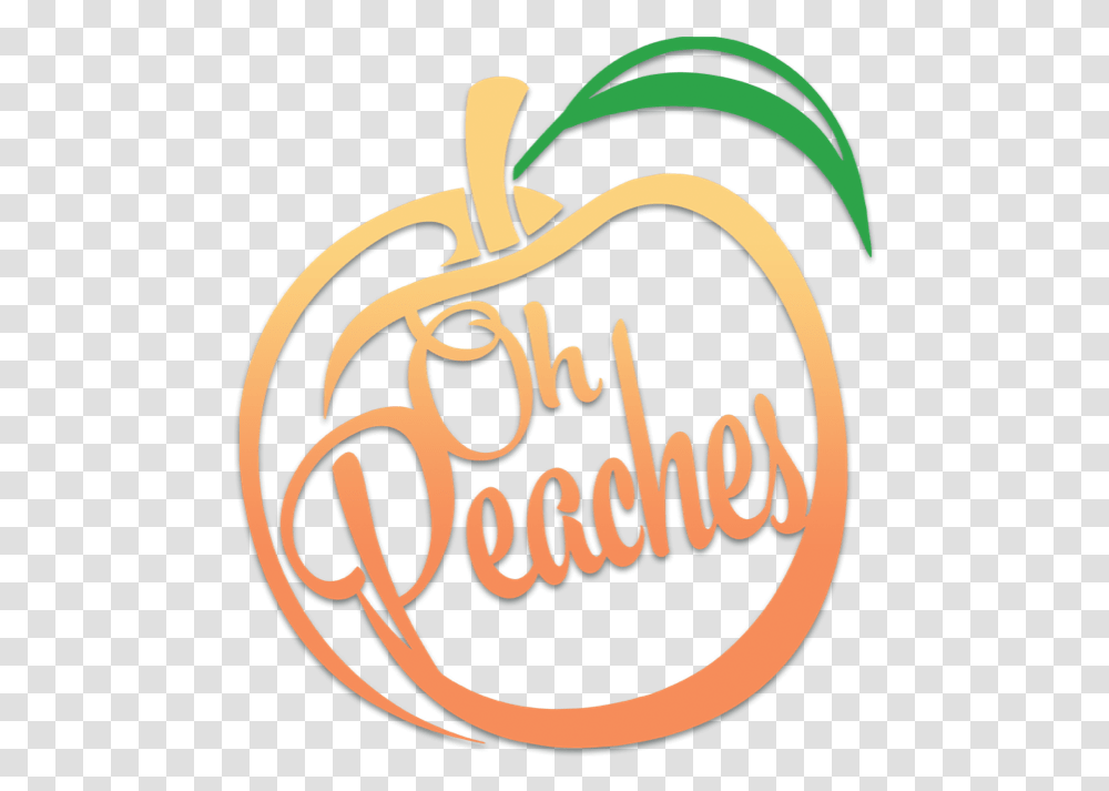 Oh Peaches Is An Ipa That Was Brewed Circle, Text, Label, Calligraphy, Handwriting Transparent Png