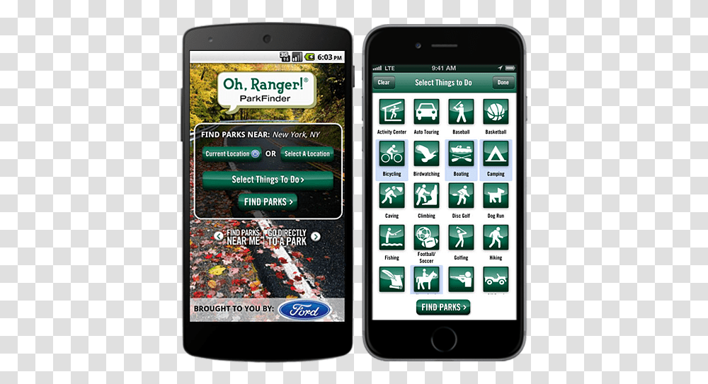 Oh Ranger Ny State Park App, Mobile Phone, Electronics, Cell Phone Transparent Png