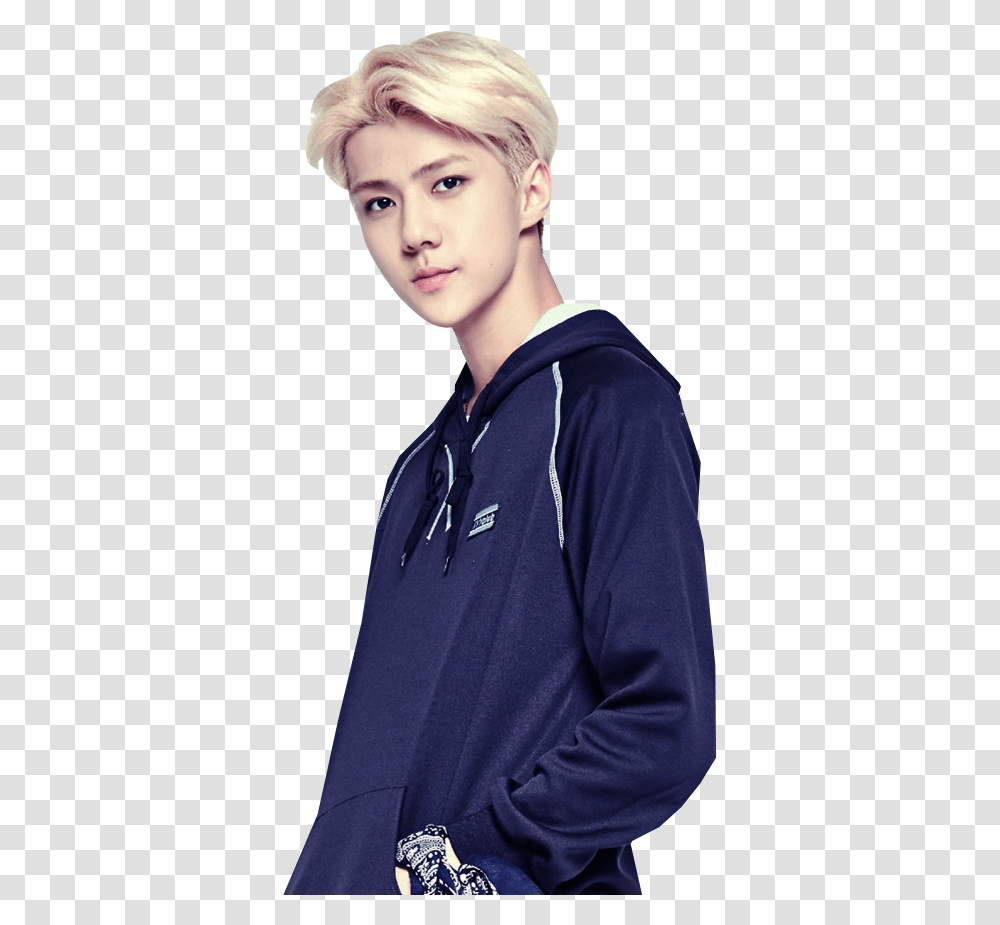 Oh Sehun, Person, Face, Sleeve Transparent Png