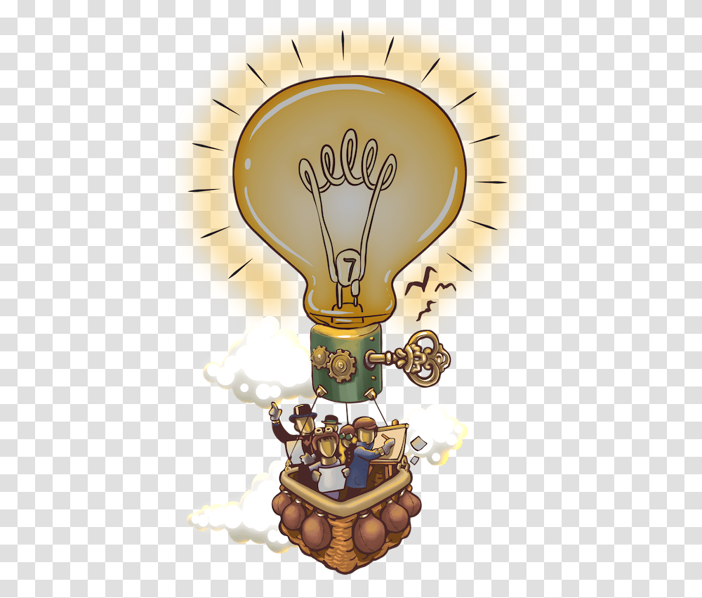 Oh The Places You'll Go Balloon Cartoon, Light, Lamp, Lightbulb Transparent Png