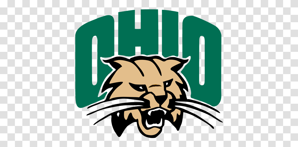 Ohio Bobcats College Football Ohio University Logo, Graphics, Art, Plant, Text Transparent Png