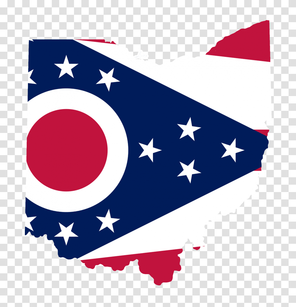 Ohio Flag Map Accurate, First Aid, Number Transparent Png