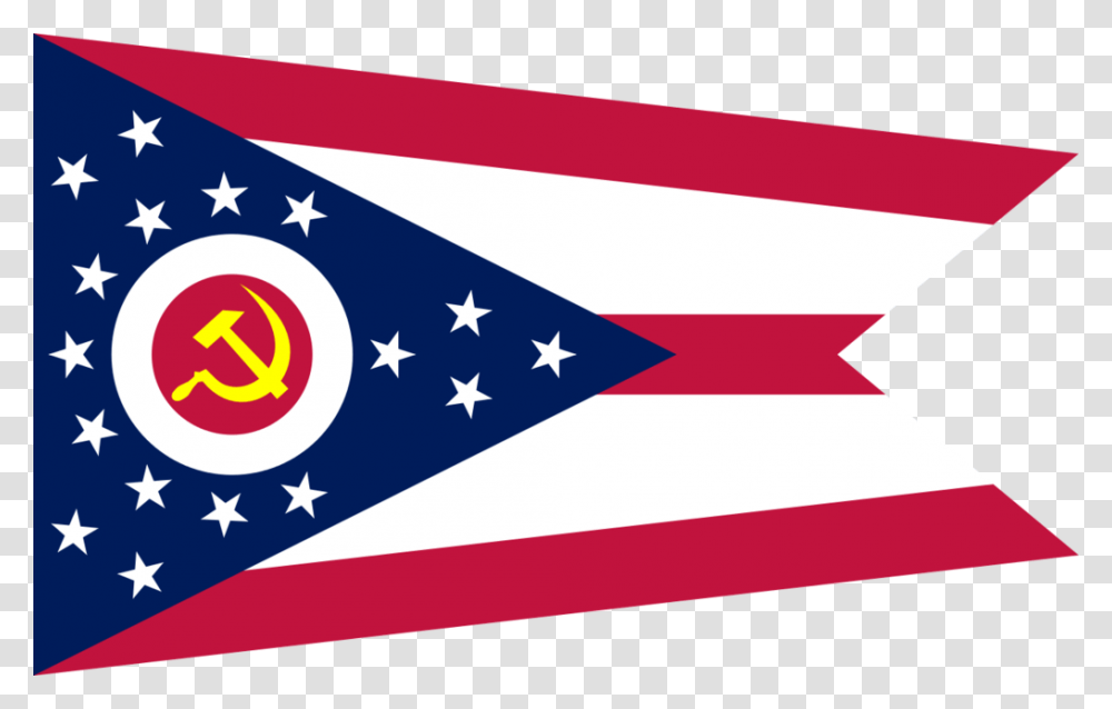 Ohio Flag, American Flag, Logo, Trademark Transparent Png