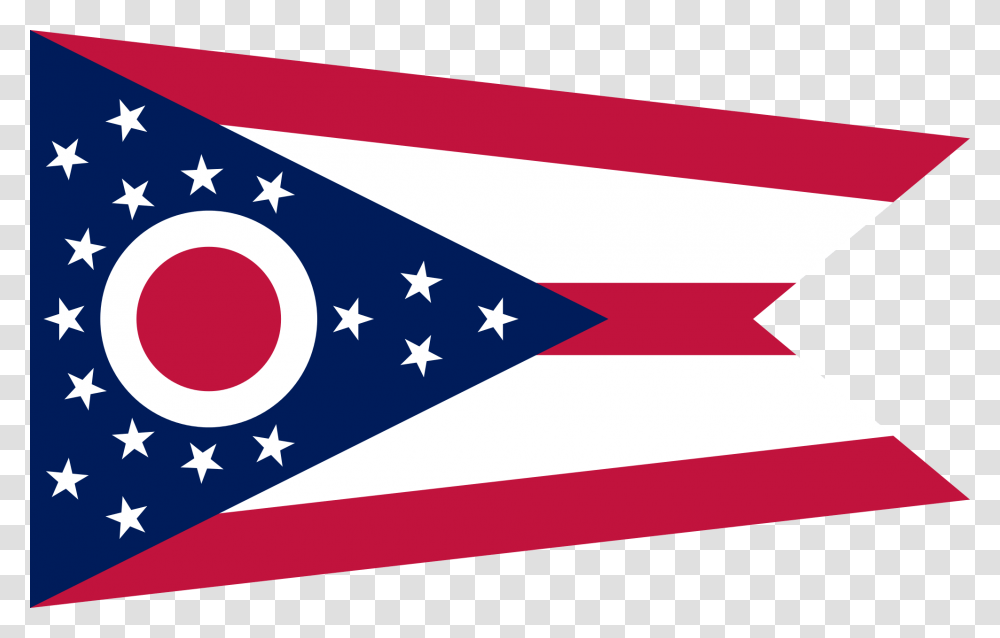 Ohio Flag, Label, American Flag Transparent Png