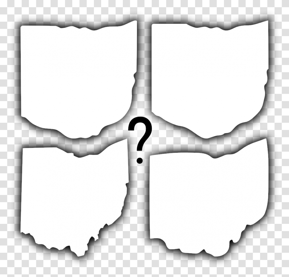 Ohio Shape Picture Black And White Library Shape Of Ohio, Hand, Weapon, Weaponry Transparent Png