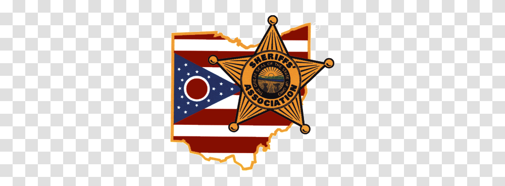 Ohio Sheriff Red Diamond Uniform Police Supply, Logo, Trademark, Badge Transparent Png