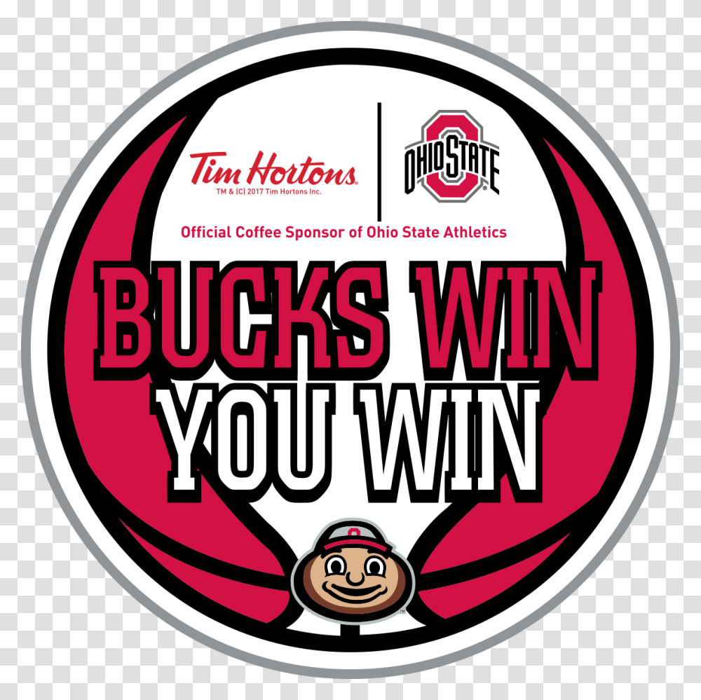 Ohio State Brutus Clipart Tim Hortons, Advertisement, Poster, Leisure Activities Transparent Png
