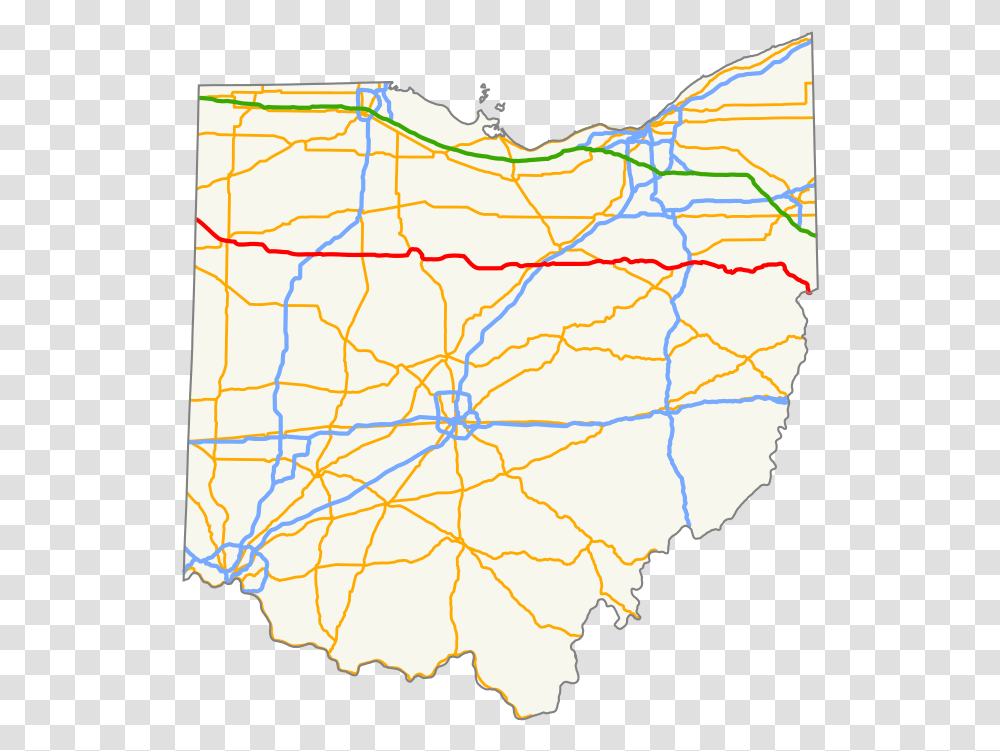 Ohio State Flag Ohio Vector, Map, Diagram, Plot, Atlas Transparent Png