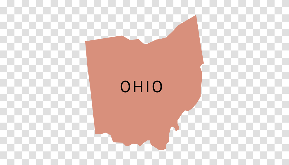 Ohio State Plain Map, Pillow, Cushion, Hand Transparent Png