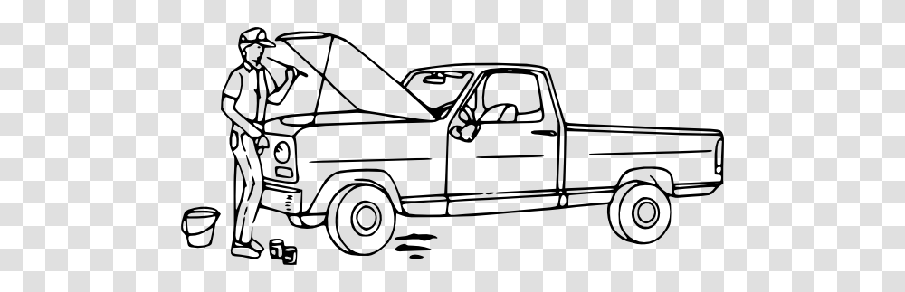 Oil Change Clip Art, Pickup Truck, Vehicle, Transportation Transparent Png