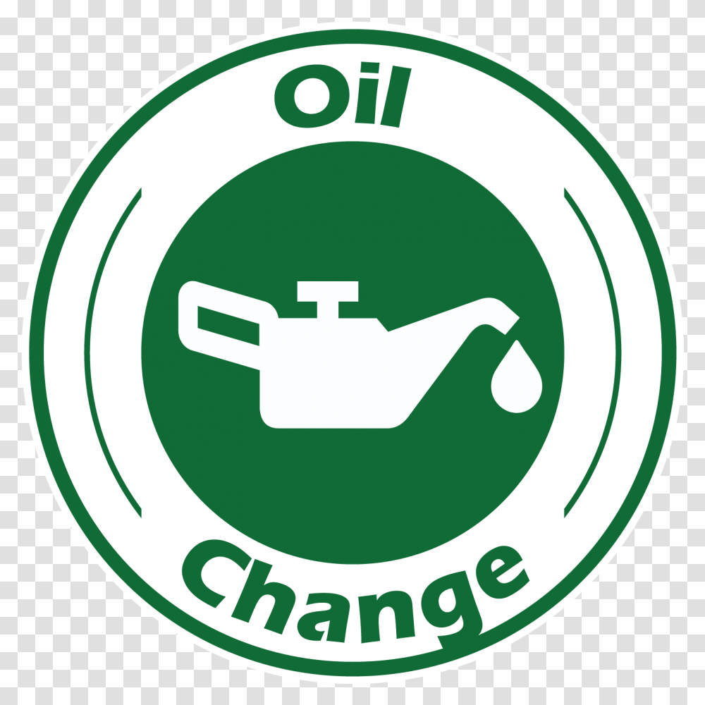 Oil Change With Quaker State Oil Change Logo On Car, Symbol, Recycling Symbol, Trademark, Text Transparent Png