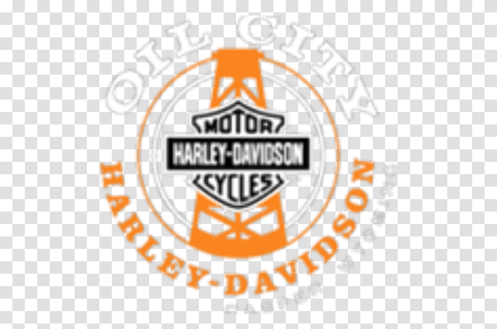 Oil City Harley Davidson Ramkota Casper Emblem, Symbol, Logo, Trademark, Text Transparent Png