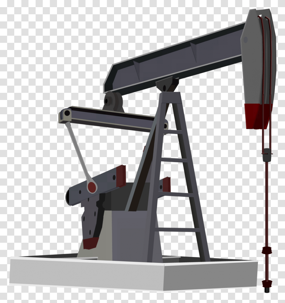 Oil Clipart Pumper, Construction Crane, Oilfield Transparent Png