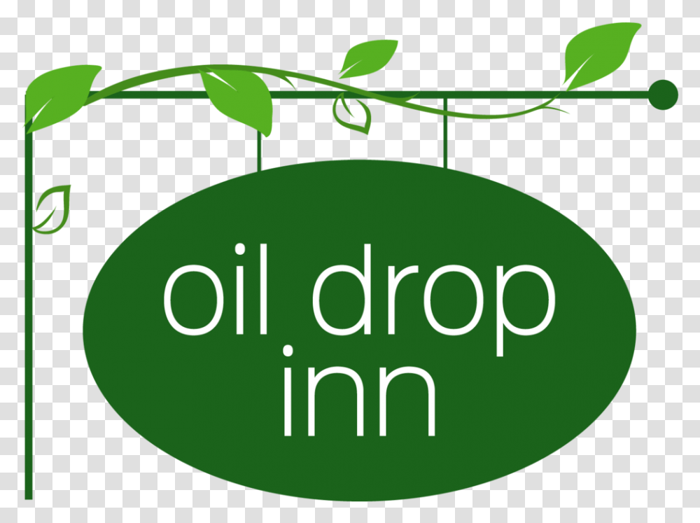 Oil Drop, Label, Green, Plant Transparent Png