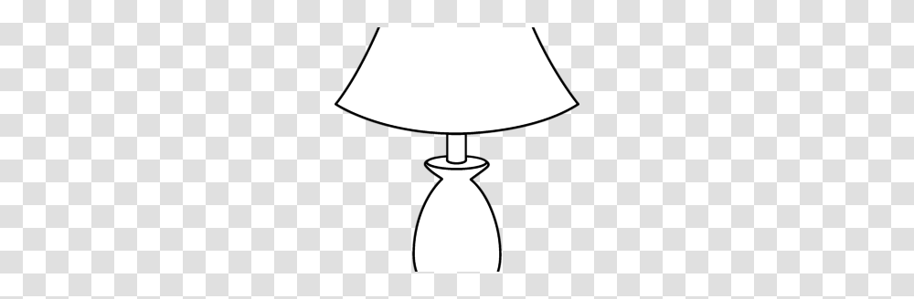 Oil Lamp And Table Clipart, Table Lamp, Lampshade Transparent Png