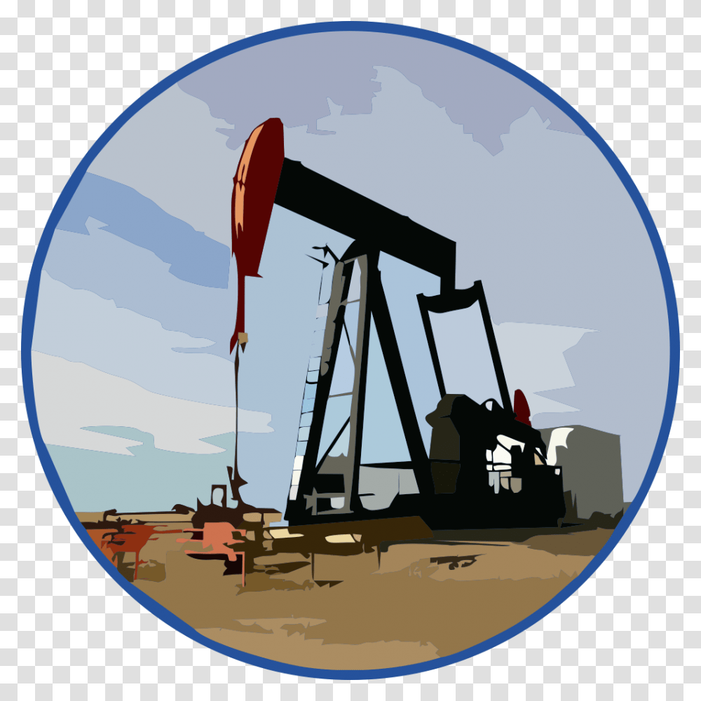 Oil Oil In Southern Alberta, Oilfield, Bulldozer, Tractor, Vehicle Transparent Png