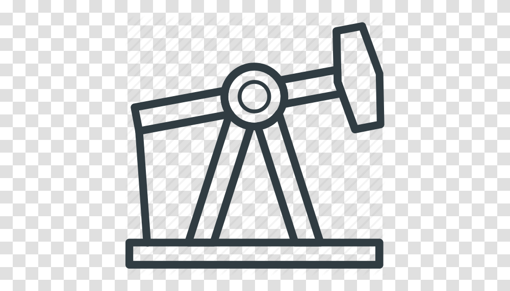 Oil Pumpjack Oil Well Pumpjack Oilfield Pumpjack Refinery Icon, Shopping Cart, Fence, Plant Transparent Png