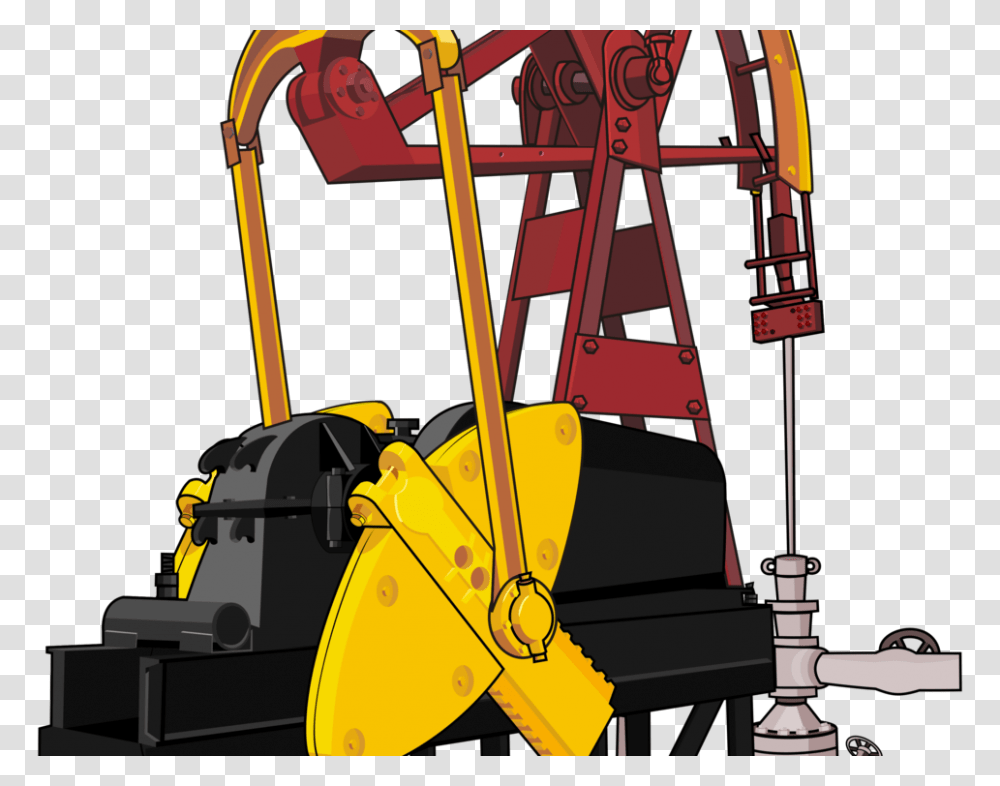 Oil Refinery Petroleum Engineering Drilling Rig Oil Well Free, Bulldozer, Tractor, Vehicle, Transportation Transparent Png