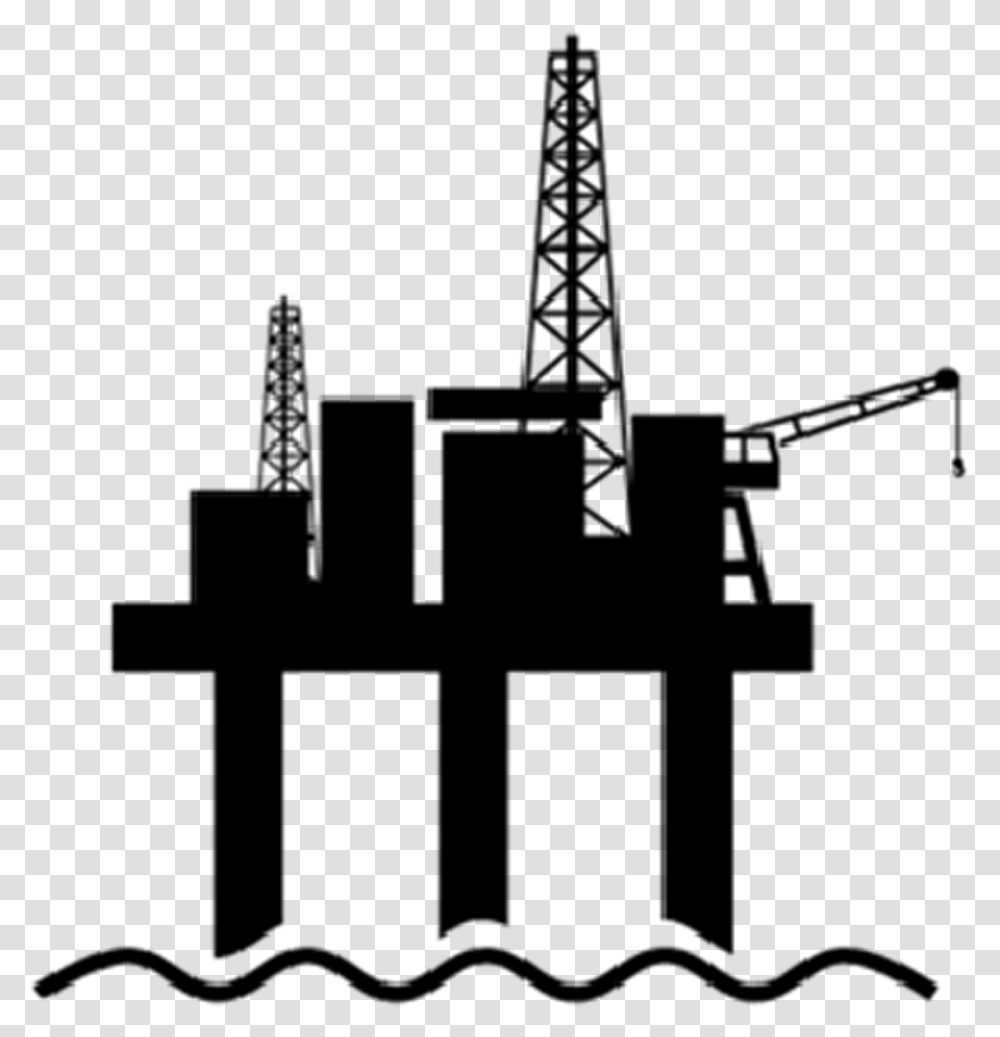 Oil Rig Clipart Fpso Offshore Oil Rig Clipart, Gray, World Of Warcraft Transparent Png