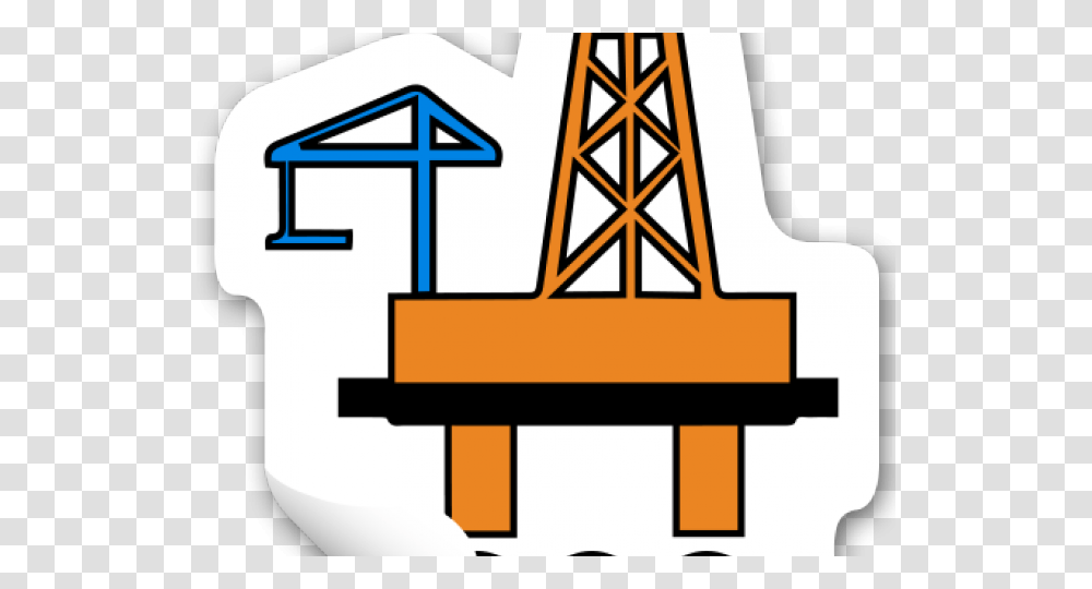 Oil Rig Clipart Oil Industry, Oilfield, Machine, Construction Crane Transparent Png