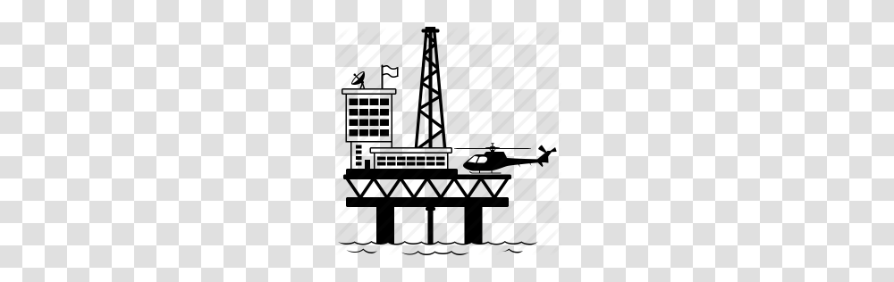 Oil Rig Clipart Oil Production, Rug, Tree, Plant Transparent Png