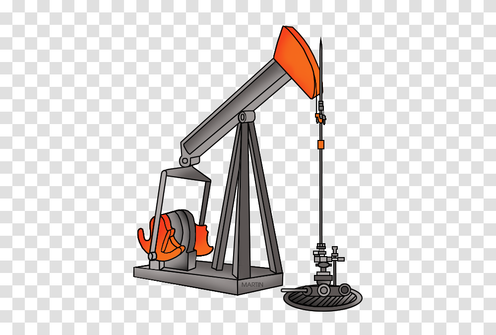 Oil Rig Clipart Texas, Oilfield, Construction Crane, Machine Transparent Png