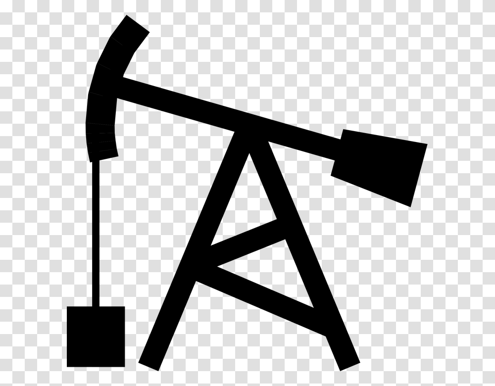Oil Rig Drill Tools Drilling Industry Energy Clip Art Oil Drill, Gray, World Of Warcraft Transparent Png