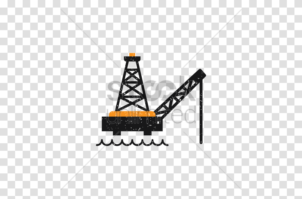 Oil Rig Vector Image, Bow, Weapon, Sword, Steamer Transparent Png
