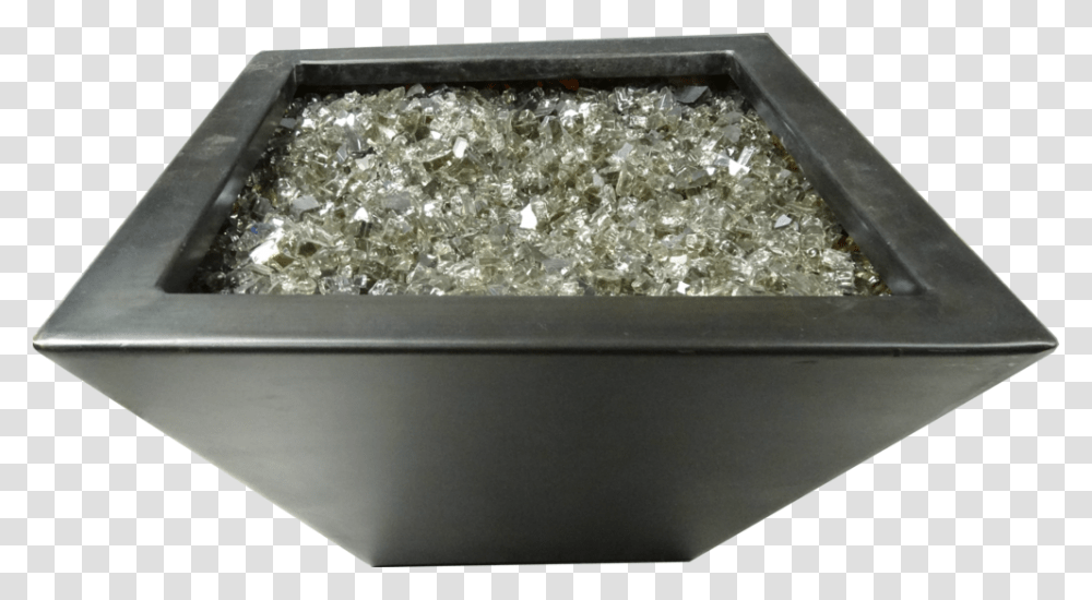 Oil Rubbed Bronze Pot With Reflective Glass Flowerpot, Boiling, Crystal, Cooktop, Indoors Transparent Png