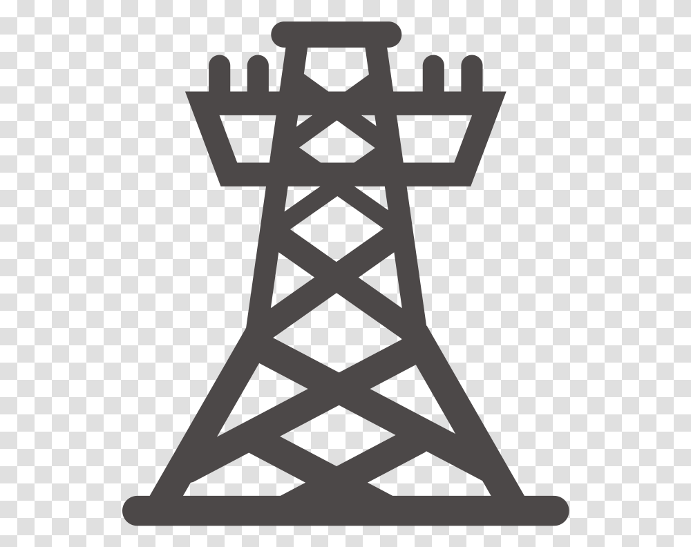Oil Tower Vector Oil Pump Background, Electric Transmission Tower, Power Lines, Cable, Rug Transparent Png