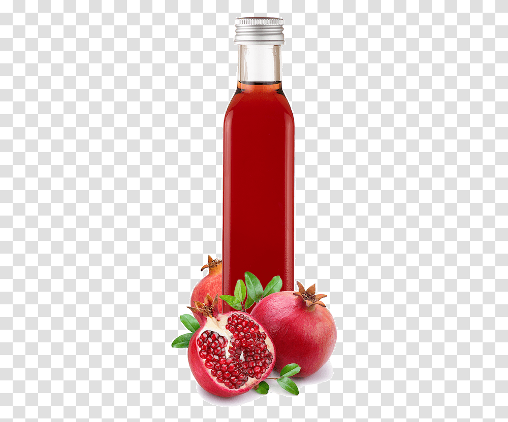 Oil Vinegar Pomegranate Pomegranate, Food, Plant, Beverage, Juice Transparent Png