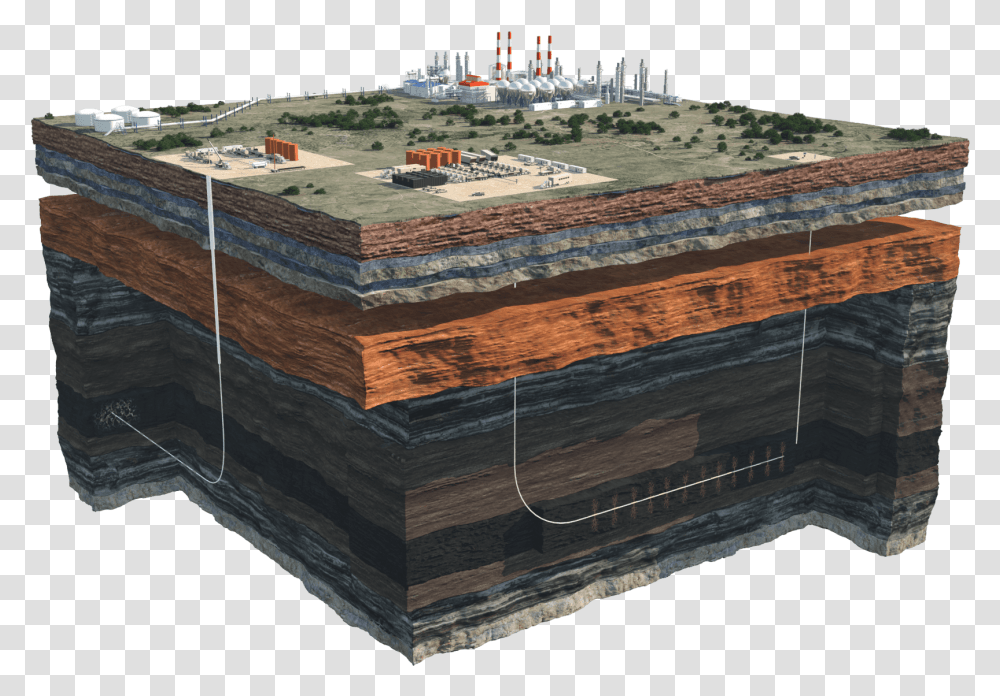 Oil Well Cross Section, Tabletop, Furniture, Box, Crate Transparent Png