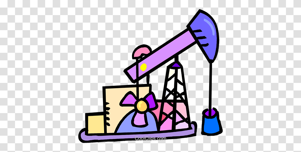 Oil Well Royalty Free Vector Clip Art Illustration, Oilfield Transparent Png