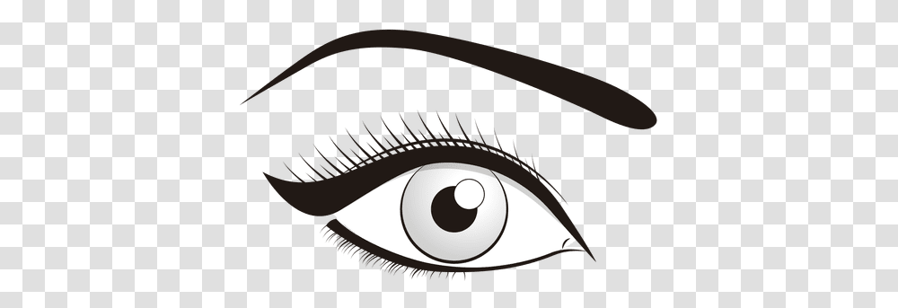 Ojos 4 Image Eye Black And White, Contact Lens, Graphics, Art, Electronics Transparent Png