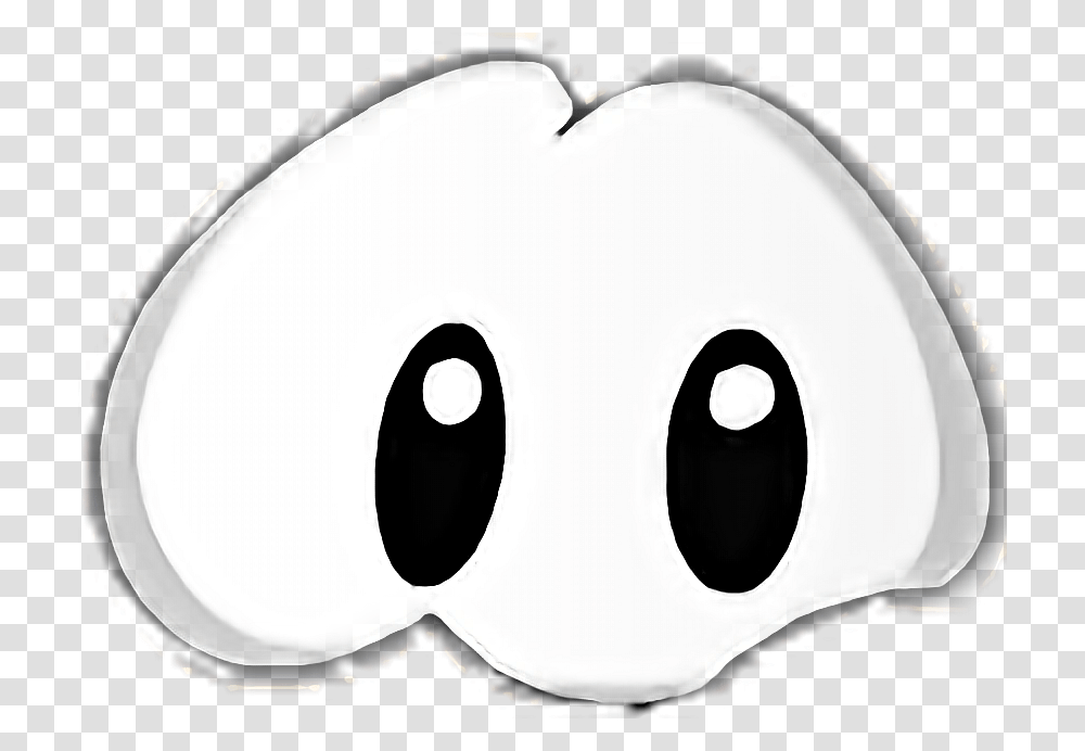 Ojos De Puffle Cartoon, Mouse, Pillow, Cushion, Stencil Transparent Png