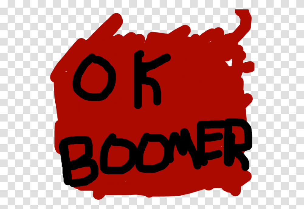 Ok Boomer Text, Alphabet, Plant, Logo Transparent Png