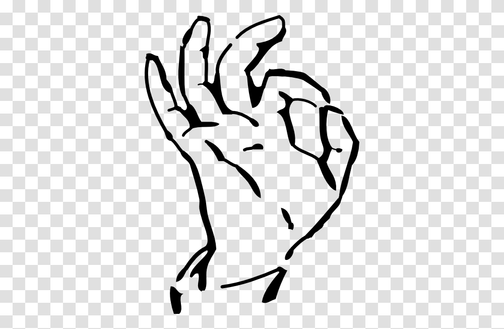 Ok Clipart, Hand, Stencil, Fist Transparent Png