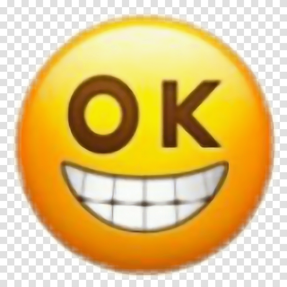 Ok Emoji Iphone Ok Emoji, Logo, Trademark, Pac Man Transparent Png