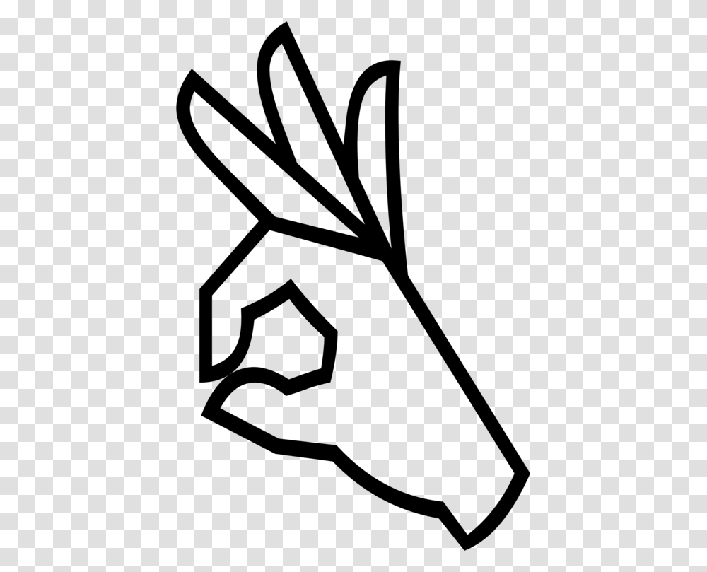 Ok Gesture Thumb Signal Hand, Gray, World Of Warcraft Transparent Png