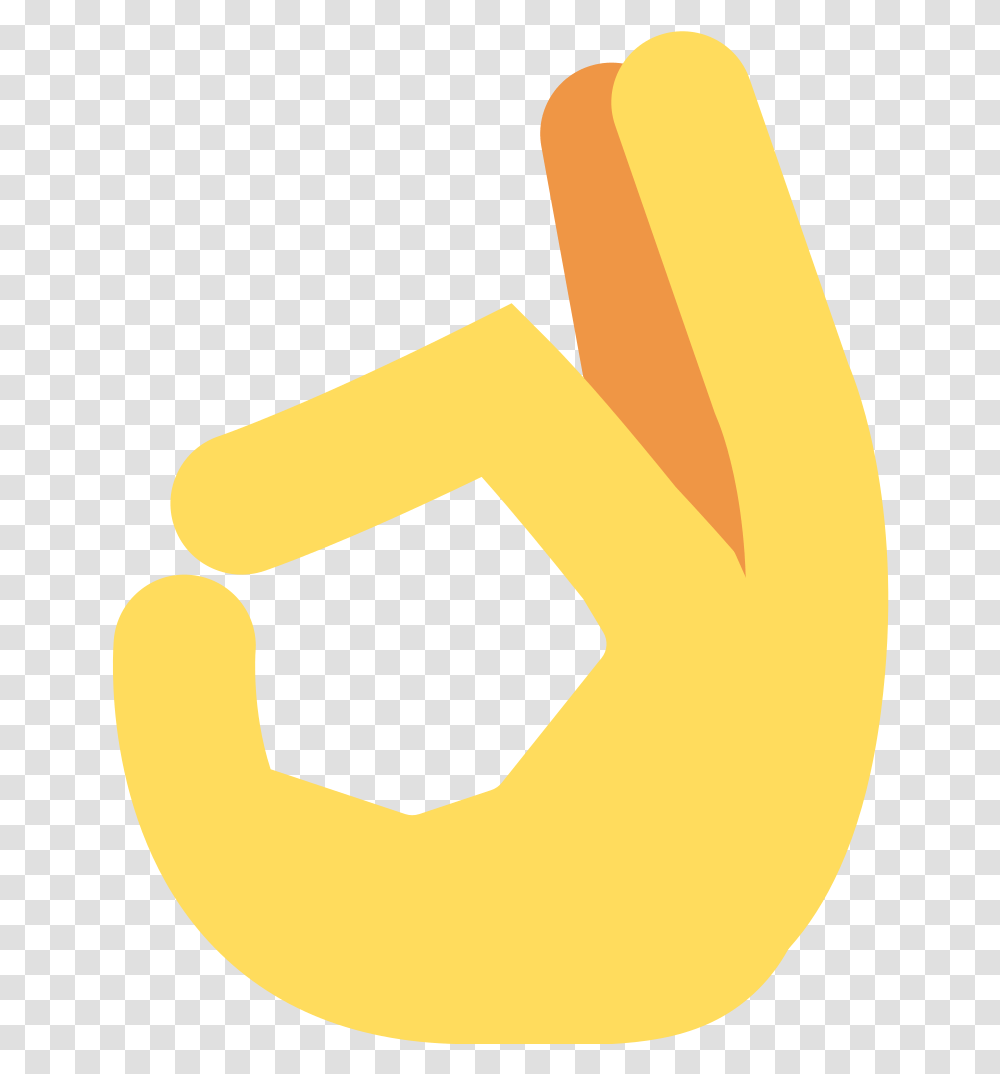 Ok Hand Emoji Twitter, Logo, Alphabet Transparent Png