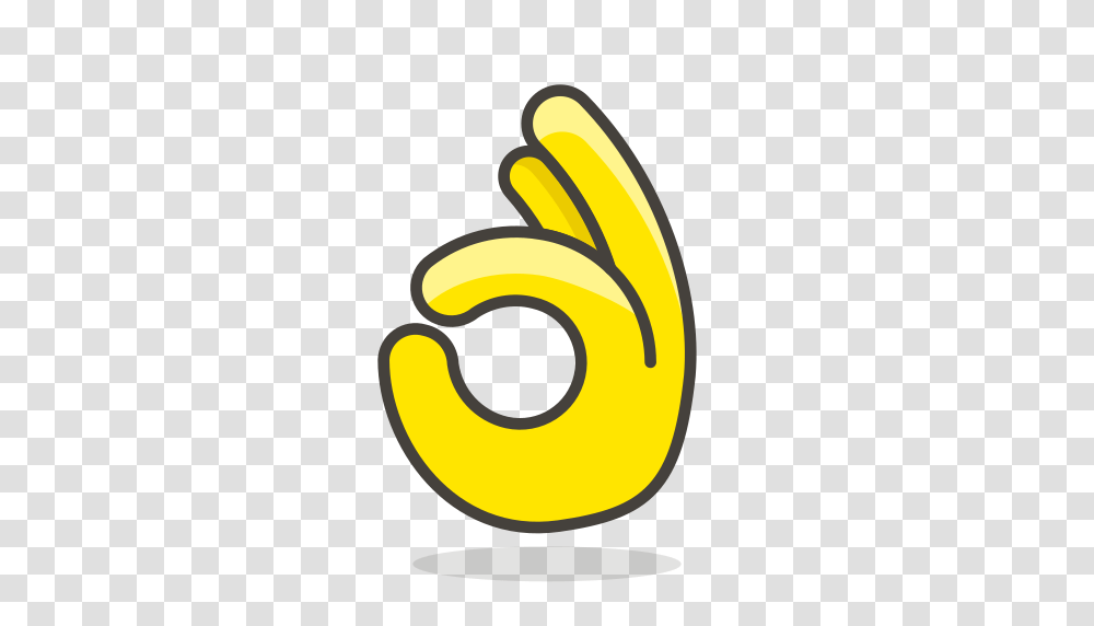 Ok Hand Icon Free Of Free Vector Emoji, Plant, Banana, Fruit, Food Transparent Png