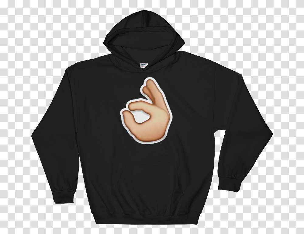 Ok Hand Sign Just Emoji Photography Sweatshirt, Apparel, Sweater, Hoodie Transparent Png