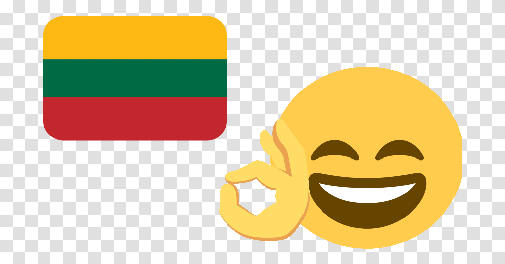Ok Lithuania Discord Emoji Smiley, Logo, Food, Animal Transparent Png