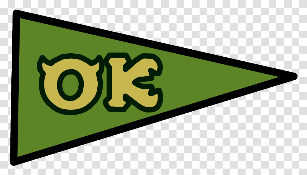 Ok Pennant Furniture Icon Id Monsters University Ok Flag, Label, Number Transparent Png