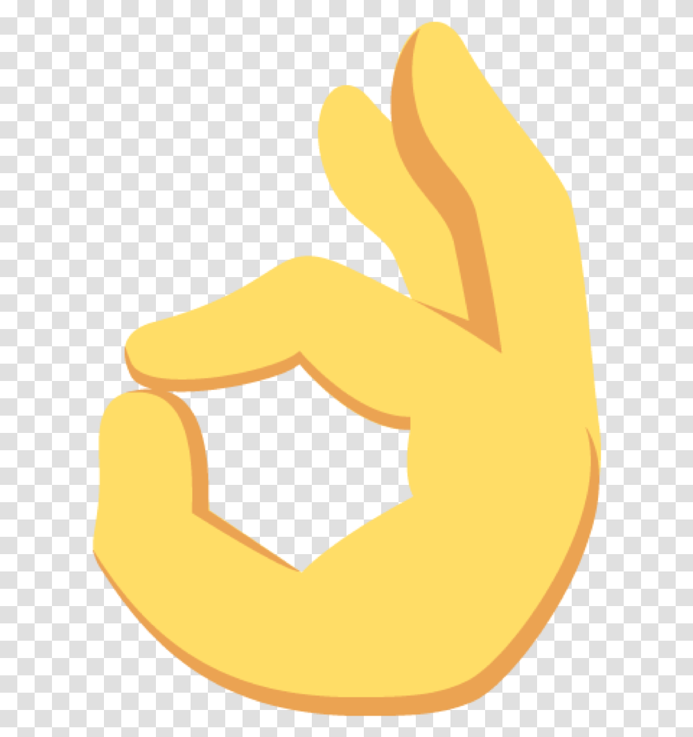Ok Sign Emoji, Hand, Food, Finger Transparent Png