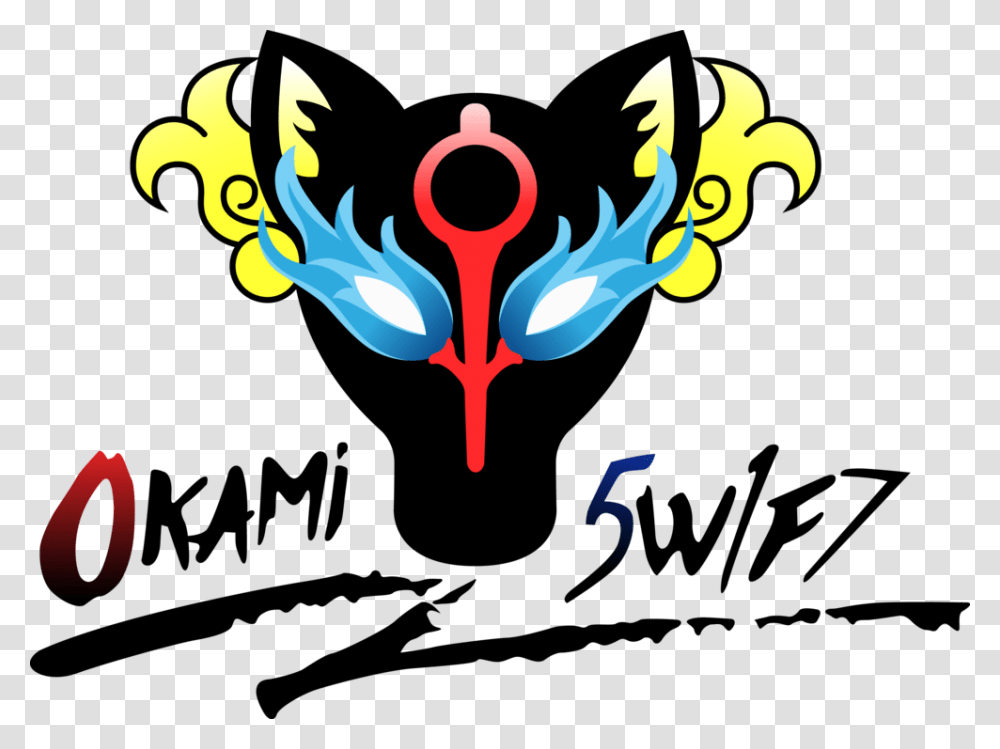 Okami Logo Illustration, Trademark, Emblem Transparent Png