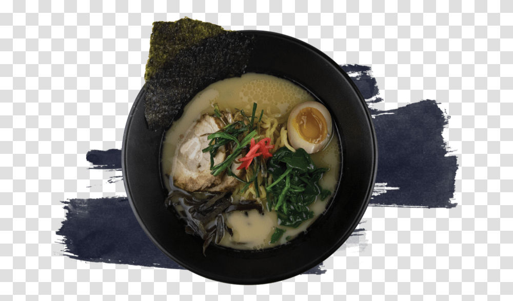 Okami Ramen Bowl, Dish, Meal, Food, Egg Transparent Png