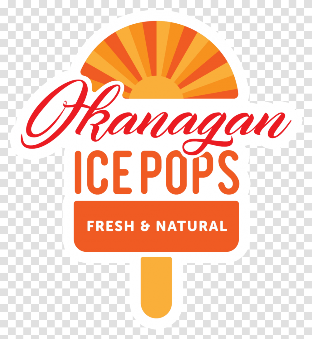 Okanangan Ice Pops Popsicles, Text, Label, Outdoors, Logo Transparent Png