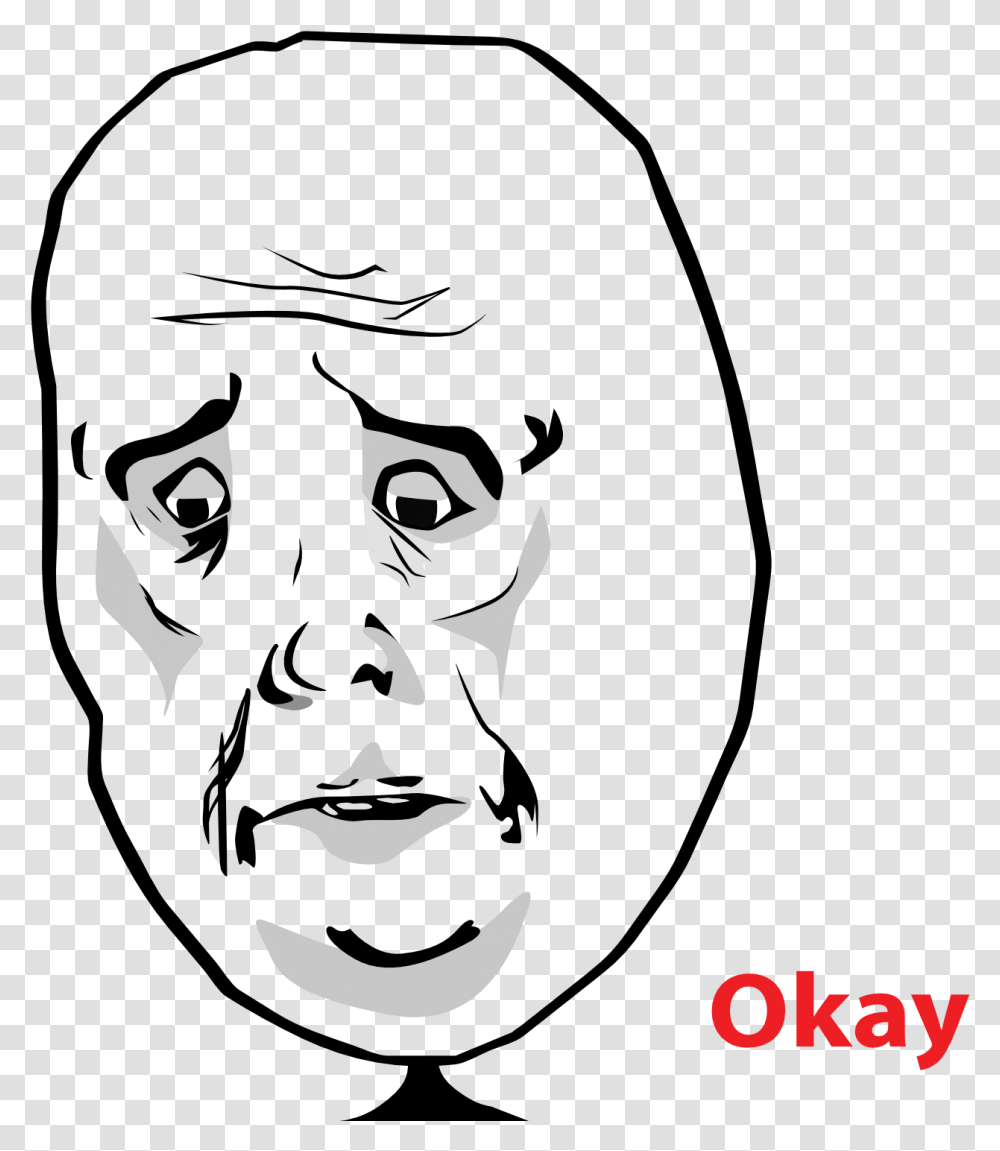 Okay Face, Stencil, Poster, Advertisement, Person Transparent Png