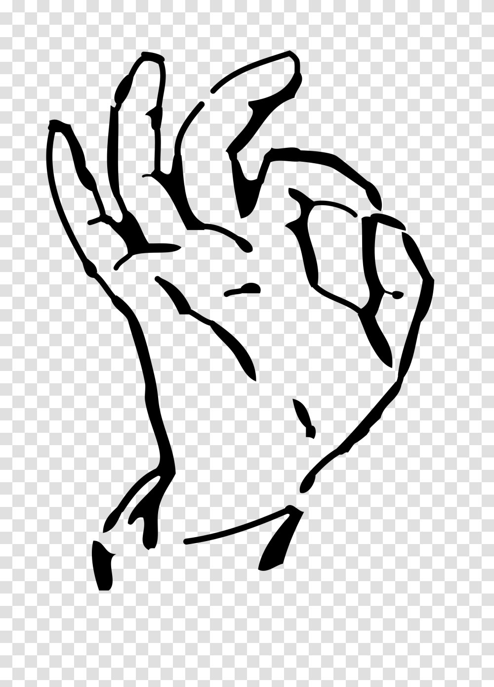 Okay Hand Gesture, Gray, World Of Warcraft Transparent Png